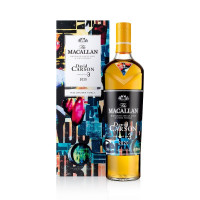 麦卡伦(Macallan) 原装进口 苏格兰单一麦芽威士忌 概念3号 700ml 单瓶装 海外版