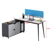 霜叶 办公家具办公桌屏风桌