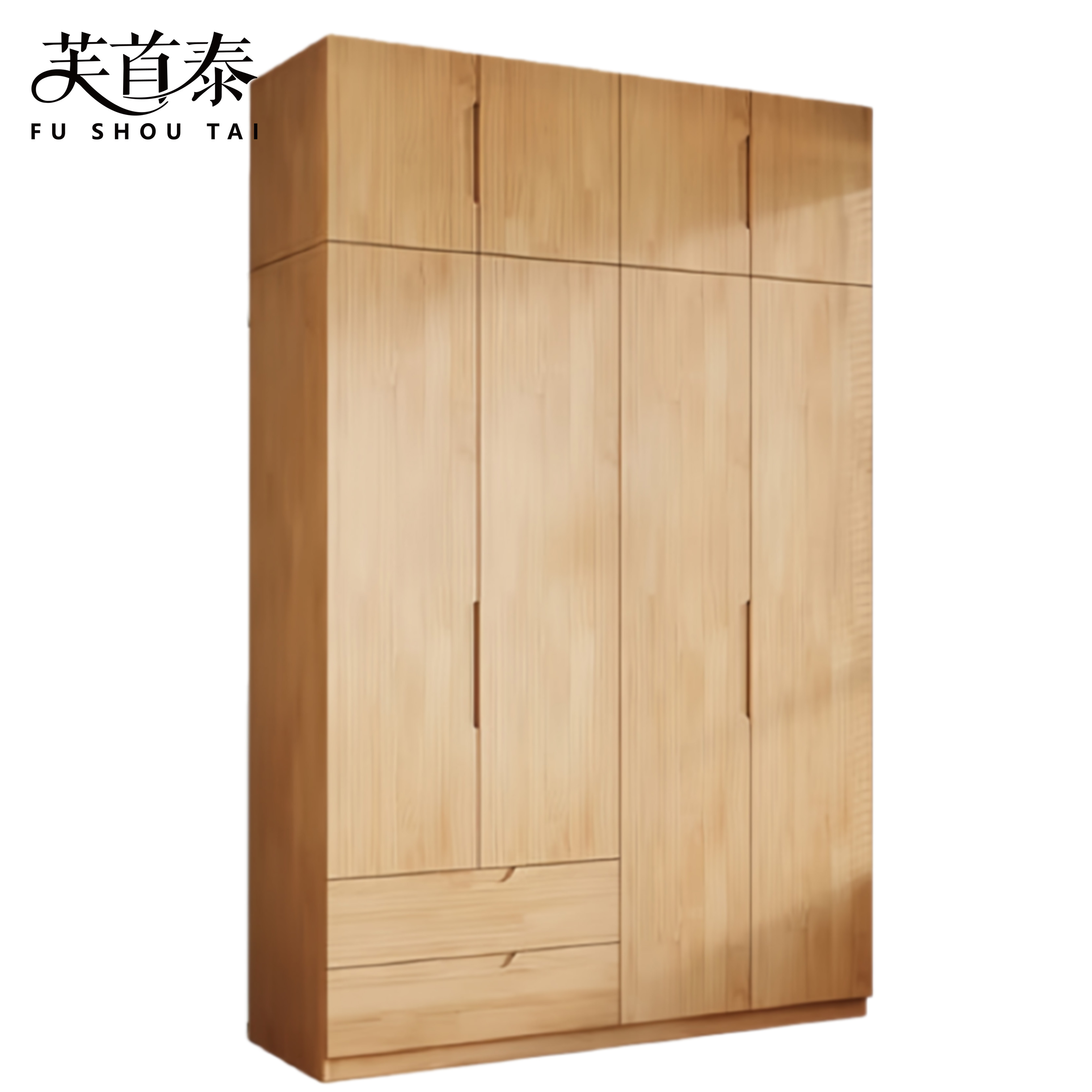 芙首泰衣柜双抽含顶柜1400*600*2500mm套高清大图