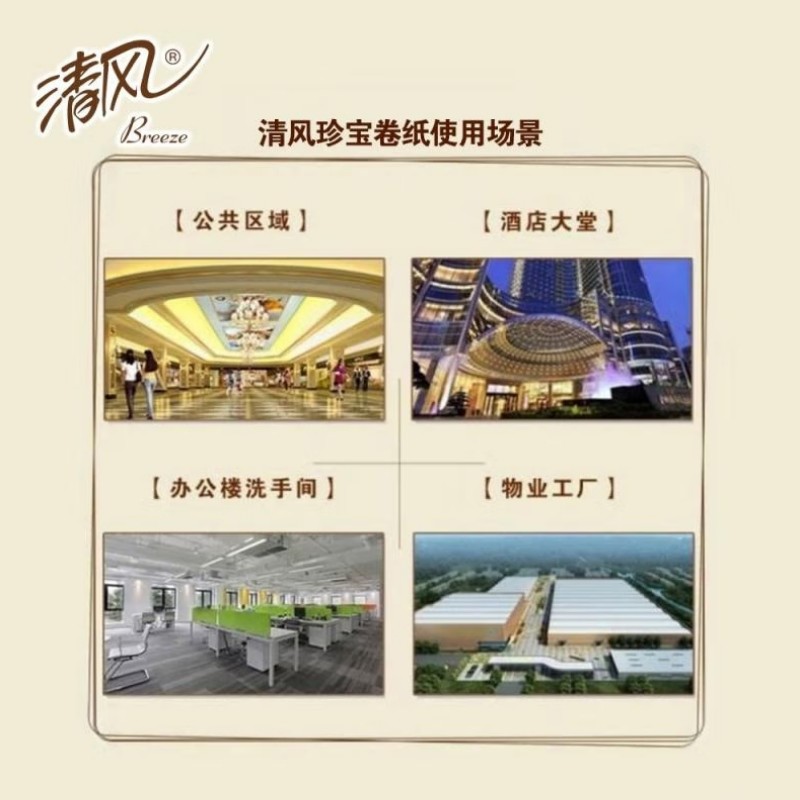 4层原木纯品珍宝卷纸整箱12卷(单位:箱)高清大图