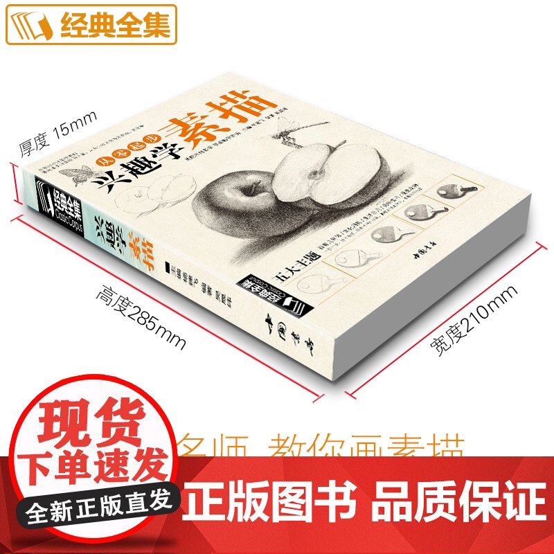 素描零基础自学入门教程材初学者简单动物临摹范本铅笔手绘sh高清大图