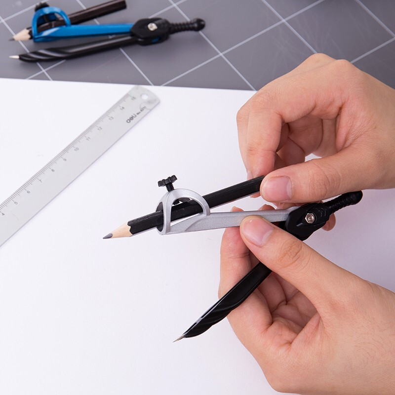 得力(deli) 8644- 金属铅笔圆规(混)高清大图