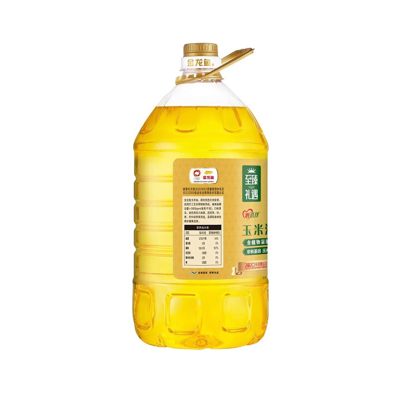 金龙鱼 0反式脂肪至臻礼遇玉米油5L/桶