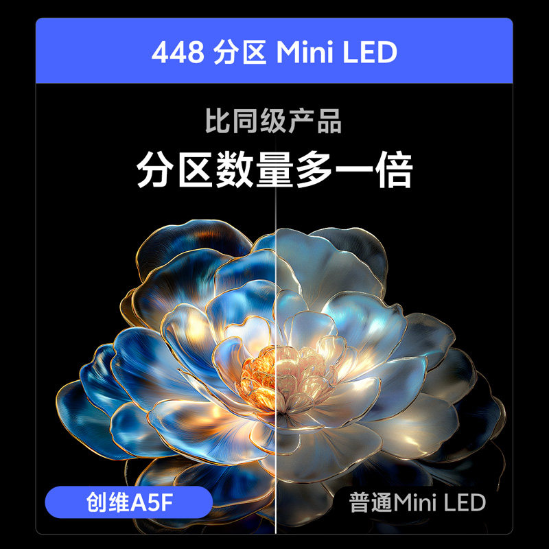 创维电视65A5F 65英寸MiniLED内置回音壁官方正品电视机以旧换新高清大图