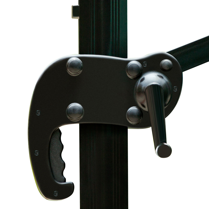 三极户外(Tri-Polar) TP7037 庭院遮阳伞 方形双顶波浪边遮阳伞棚 1.00 顶/把高清大图