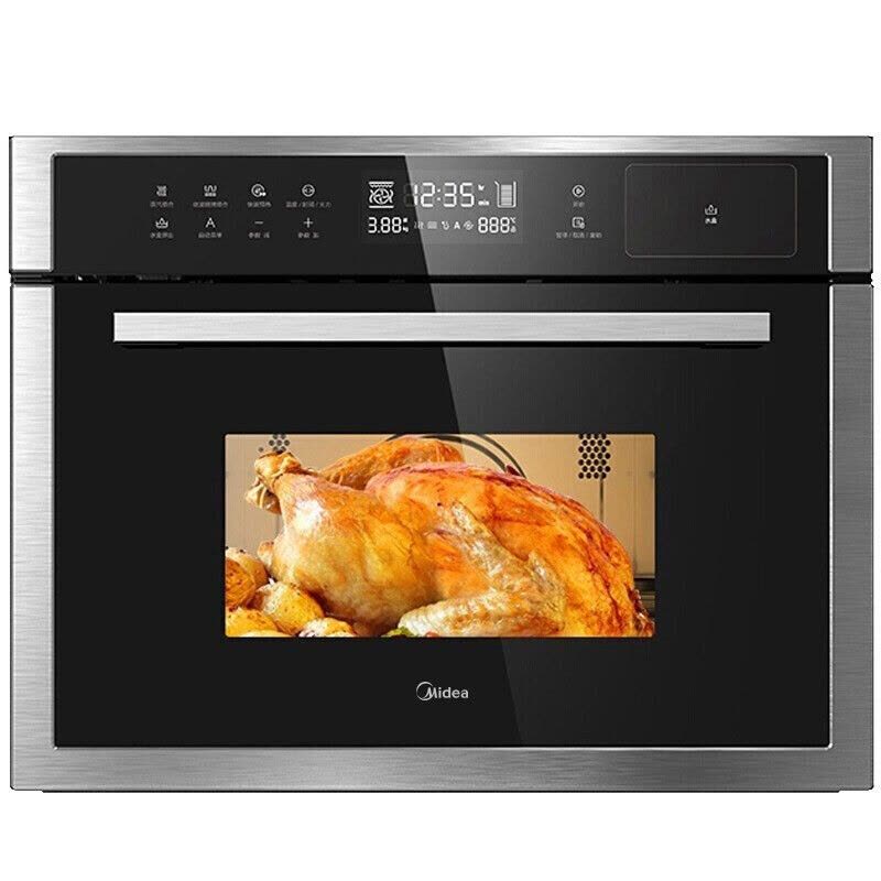 美的(Midea)嵌入式蒸烤箱TR934FMJ-SSW 名爵34L家用嵌入式蒸箱微波炉烤箱微蒸烤三合一 手机远程操控补贴图片