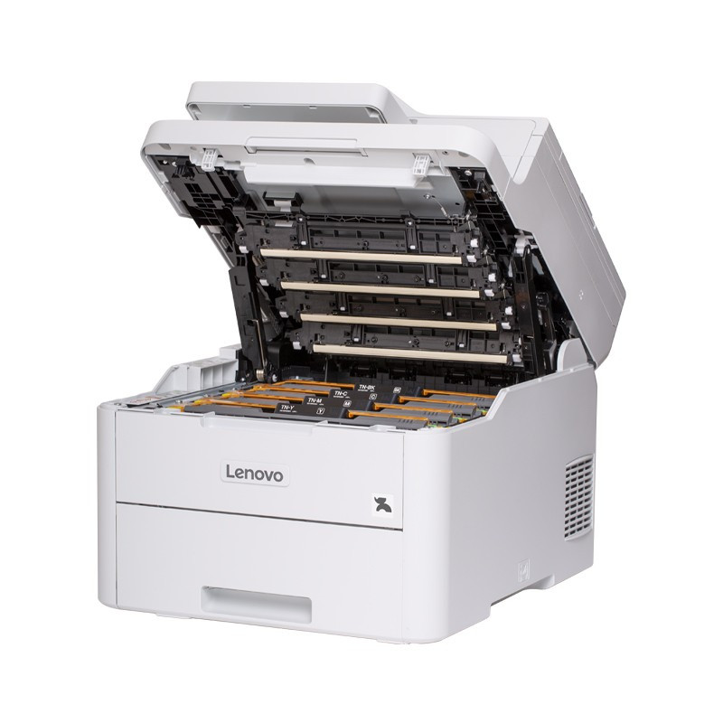 联想(Lenovo)CM7810DXF A4多功能彩色激光打印机 白色替代CF2090DWA 官方标配