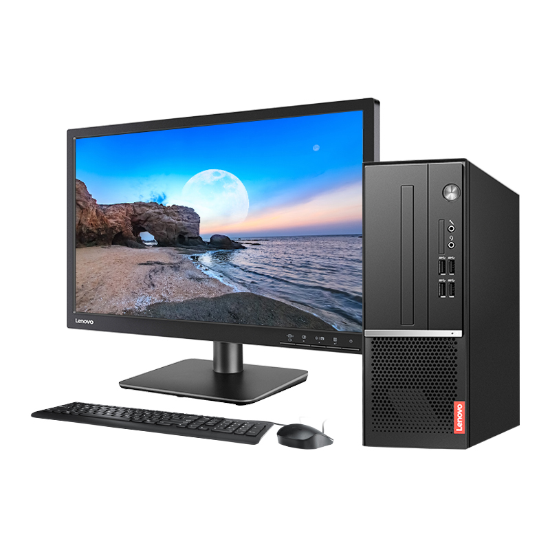 联想(Lenovo)扬天M4000S(i5-9400 8G 512G固态 集显Win10 19.5英寸显示器