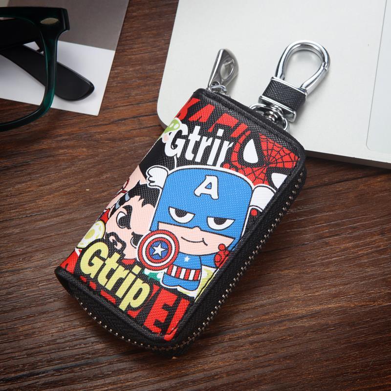 图书>期刊/杂志>汽车>图书其它>高档卡通图案汽车钥匙包韩国创意可爱