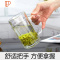 玻璃杯家用杯子水杯套装扎啤喝大容量加厚客厅带把茶杯6只 国泰家和 4只装 360ml加厚圆点杯 开水直入破损包赔