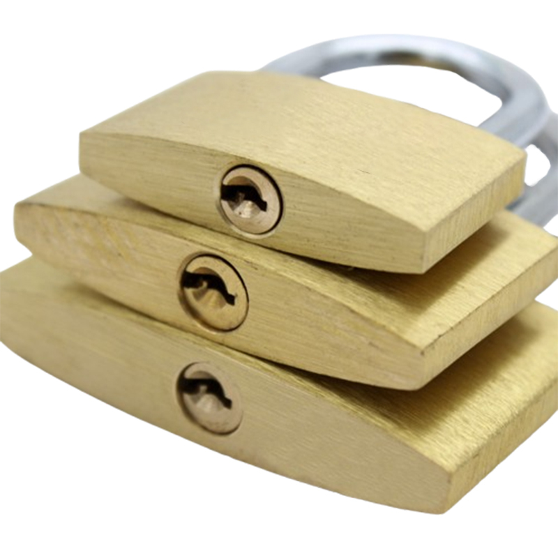 地造天成 SJ4200 30mm*20mm 单通开便捷挂锁 (计价单位：个) 黄色高清大图