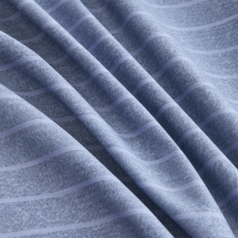 罗莱 碧海流云斜纹全棉四件套高清大图