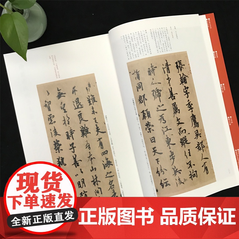 中国碑帖名品68·唐人墨迹名品 上海书画出版社编 释文注释繁体旁注 毛笔字帖临摹 欧阳询 虞世南 贺知章 李白 颜真卿高清大图