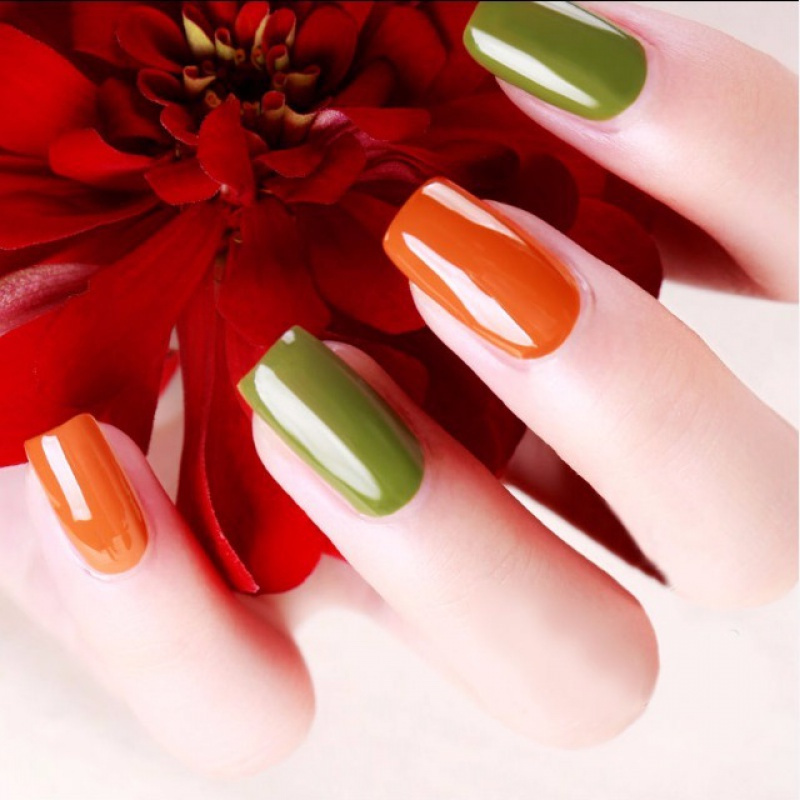 20抹茶绿指甲油可剥快干持久可撕学生指甲油套装裸色美甲指甲油便宜