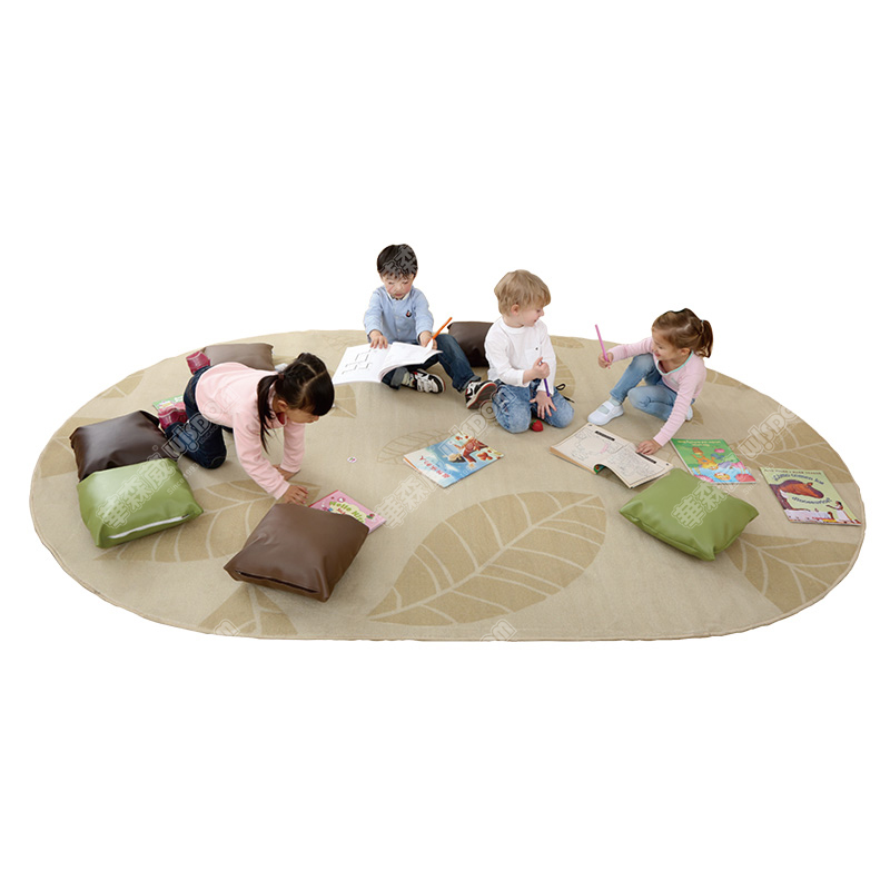 椭圆教学毯(跑道)椭圆教学毯(树叶)高清大图