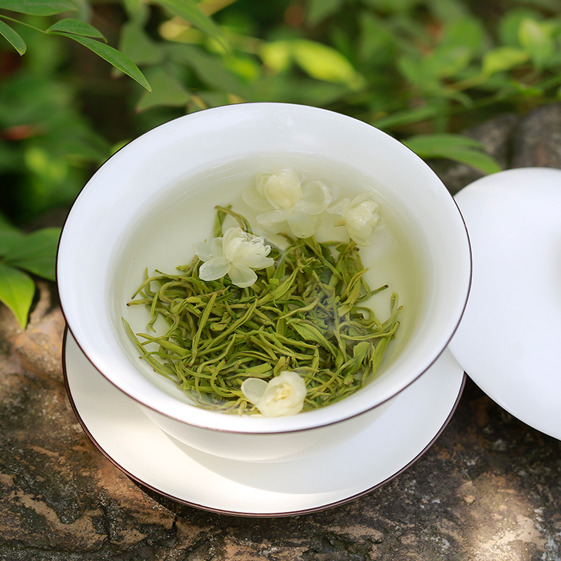 川红 特级明前茉莉花茶茶叶100g/罐