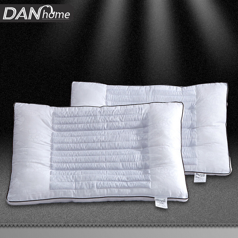 丹虹决明子枕芯 决明子双面枕健康护颈 枕头 白色(1个)填充净重:蚕丝