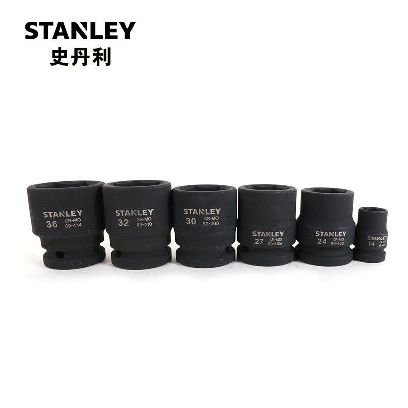 史丹利3/4 列气动扳手6角套头电动扳手套筒 24mm STMT89402-8-23高清大图