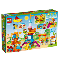 乐高（LEGO）DUPLO 得宝系列 大型游乐园 拼插积木塑料玩具 10840 2-5岁 块数100-200块