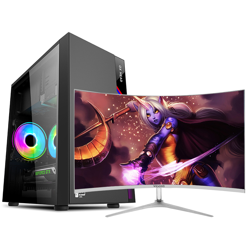 铭能酷睿i5四核gtx10603g独显16g内存480g固态台式机diy组装机台式