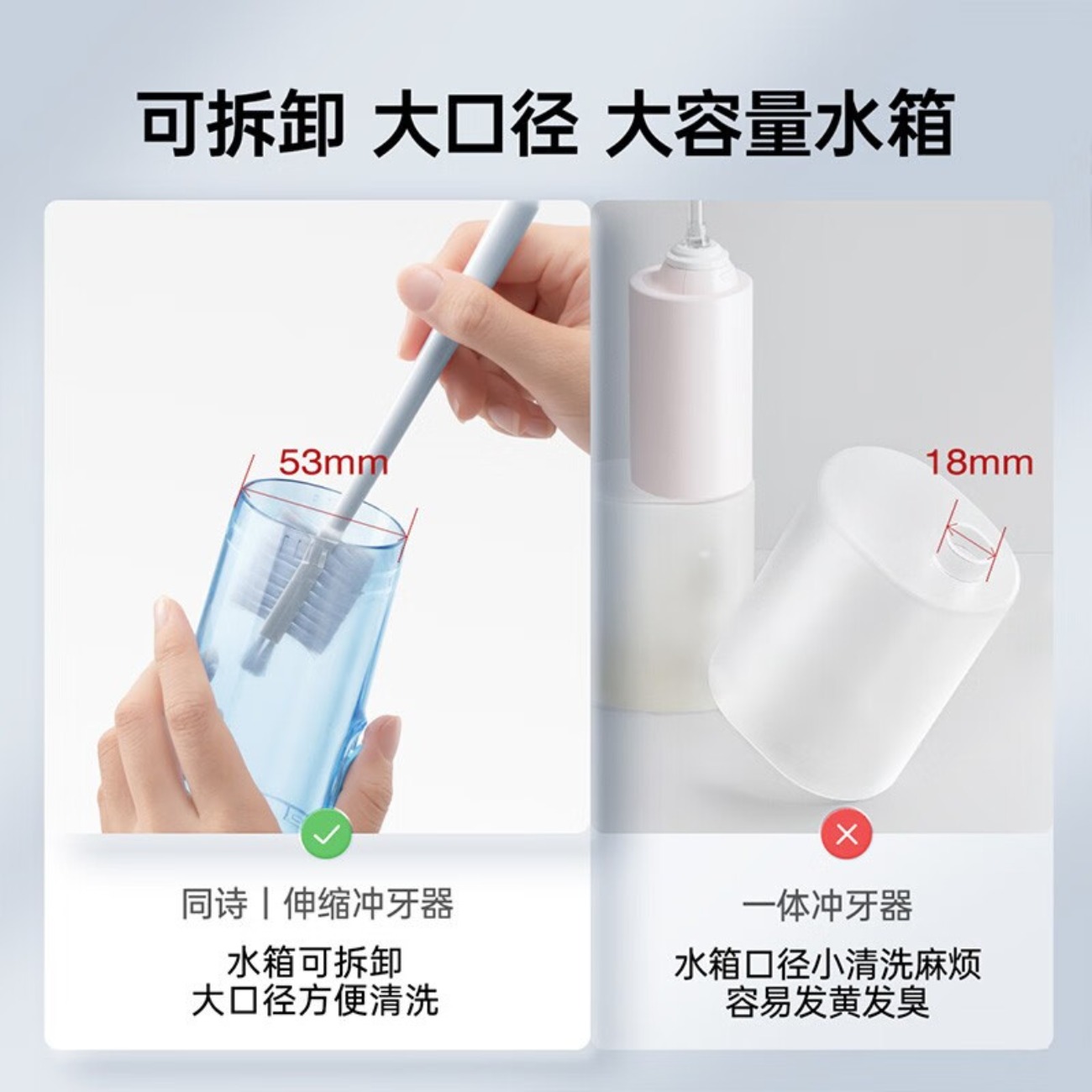 同诗元气冲牙器-O2PRO冰透蓝莓高清大图