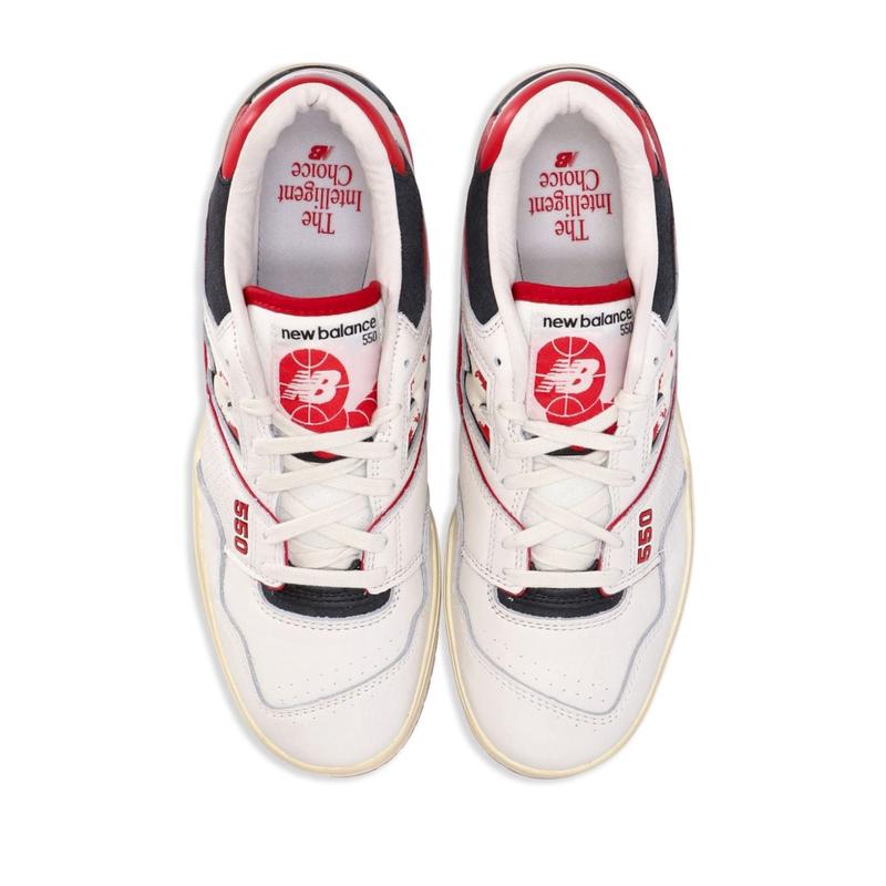 New Balance多彩皮革运动跑鞋男休闲百搭舒适潮牌硫化底橡胶底 sn高清大图