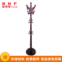 富和美(BNF)衣帽架实木架子卧室架衣帽架020