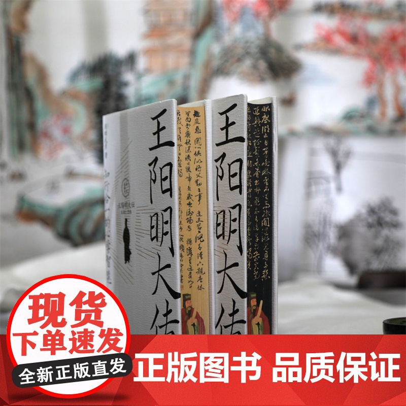 华章大历史丛书043·王阳明大传:知行合一的心学智慧(精装典藏版)刷边版解读知行合一理念人生哲理修身处世知行合一传习录大高清大图