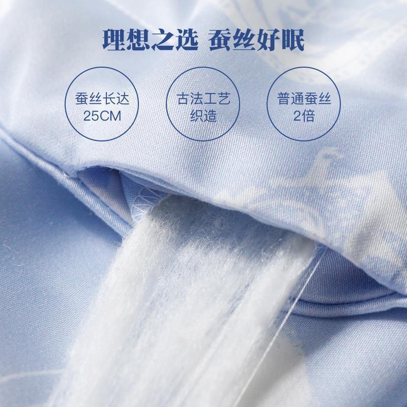 美帮汇20年新款蚕丝夏被高性价比学生可机洗 夏1.2床儿童空调被高清大图