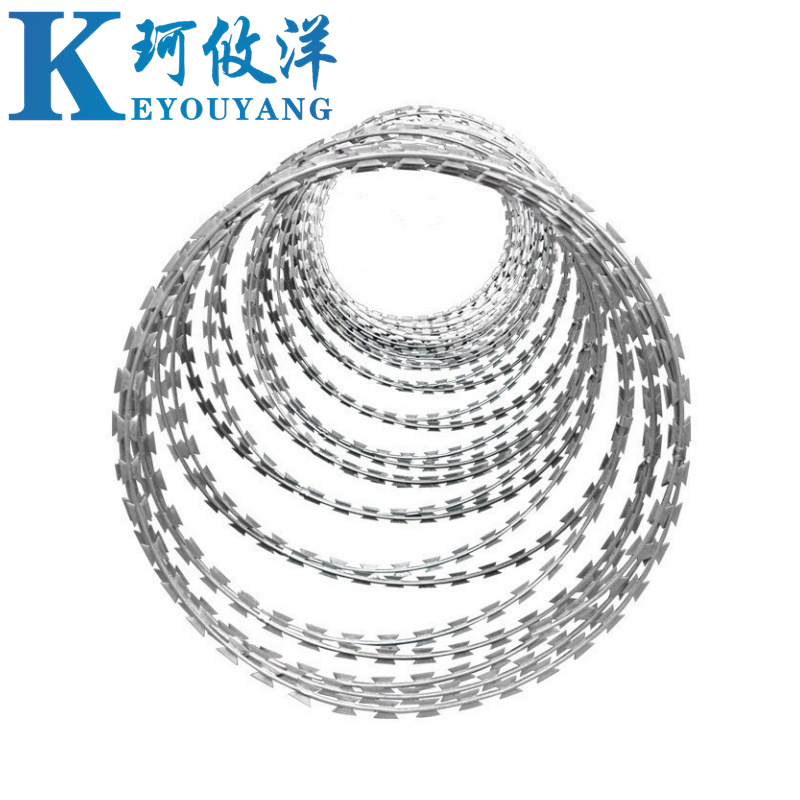 珂攸洋 刀片刺绳防爬网 50cm/米高清大图