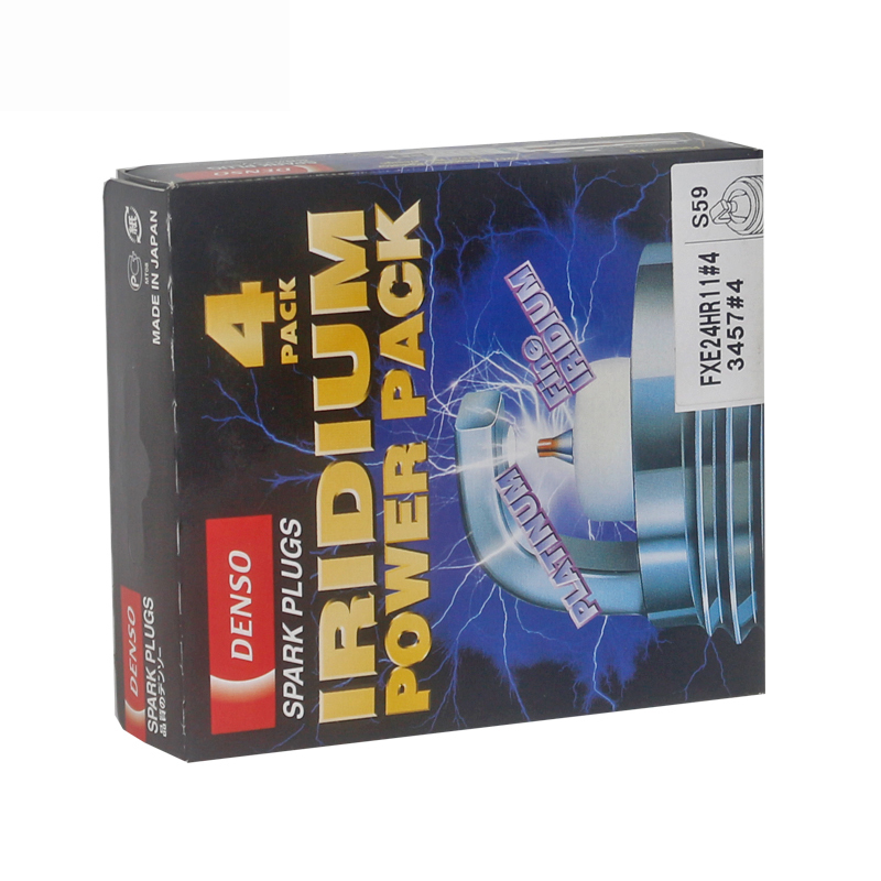 电装(DENSO)FXE24HR11双针铱铂金火花塞适用于锐腾Q50QX70/G35G37M35/GT-R