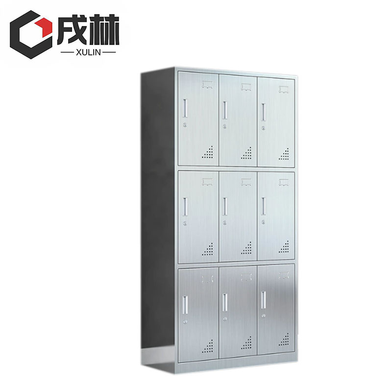 戌林 不锈钢储物柜 九门/台高清大图