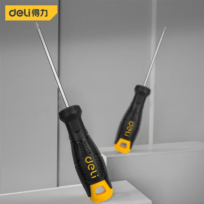 得力(deli) DL623100 十字螺丝批 ph0x100mm高清大图