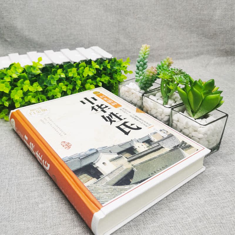 [正版] 中华姓氏 全彩白金版姓氏的起源发展迁徙分布中国演变文化习俗传统民间文化开拓眼界拓宽知识经典图书高清大图