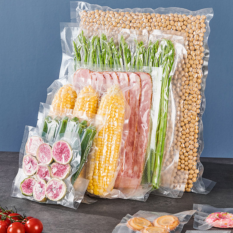 [补贴10%]真空食品包装袋家用抽空收纳压缩塑封袋保鲜袋商用密封袋冷冻加热高清大图