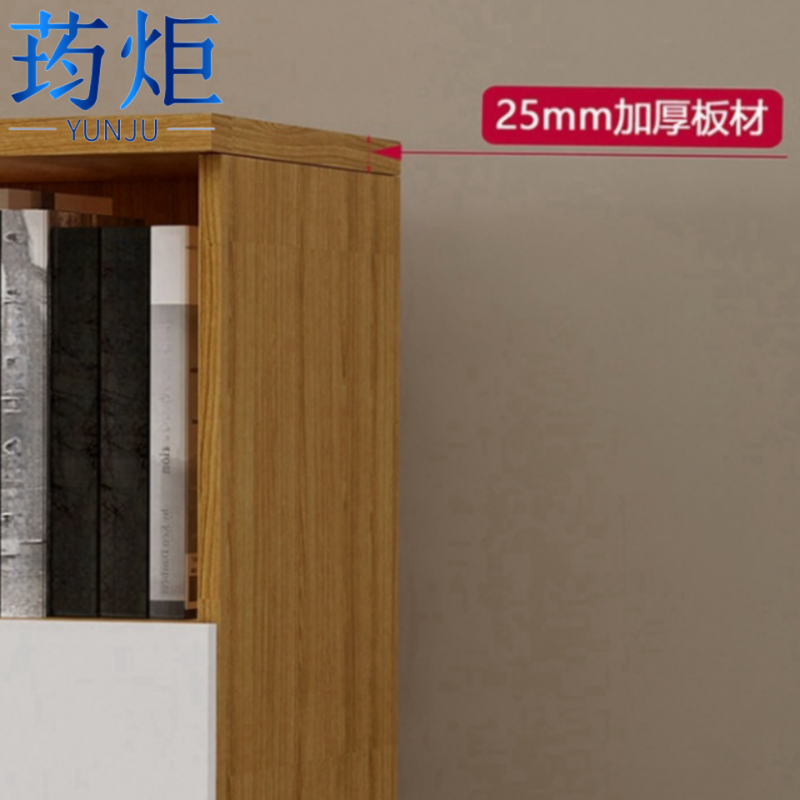 荺炬文件柜2门3抽台高清大图