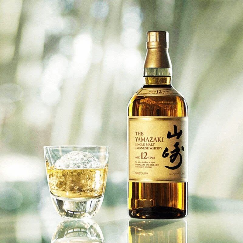 Yamazaki/山崎12年 日本原装进口威士忌 700ml/瓶 无盒图片