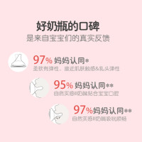 贝亲PPSU彩绘奶瓶240ml(M号)_经典米妮_3个月以上AA237