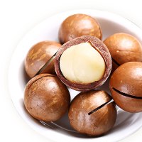 [座上客 夏威夷果4袋]坚果炒货办公室零食干果小吃袋装约236g