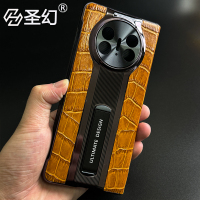 KONEL华为mateX5手机壳真皮自带支架保护套典藏版折叠屏智能翻盖皮套全包边手机壳保护套
