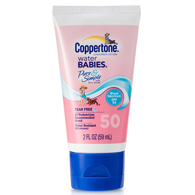 Coppertone 确美同 (水宝宝)无泪纯净防晒乳防晒霜 SPF30+ PA+++ 59ml(安全温和 宝宝都能用)