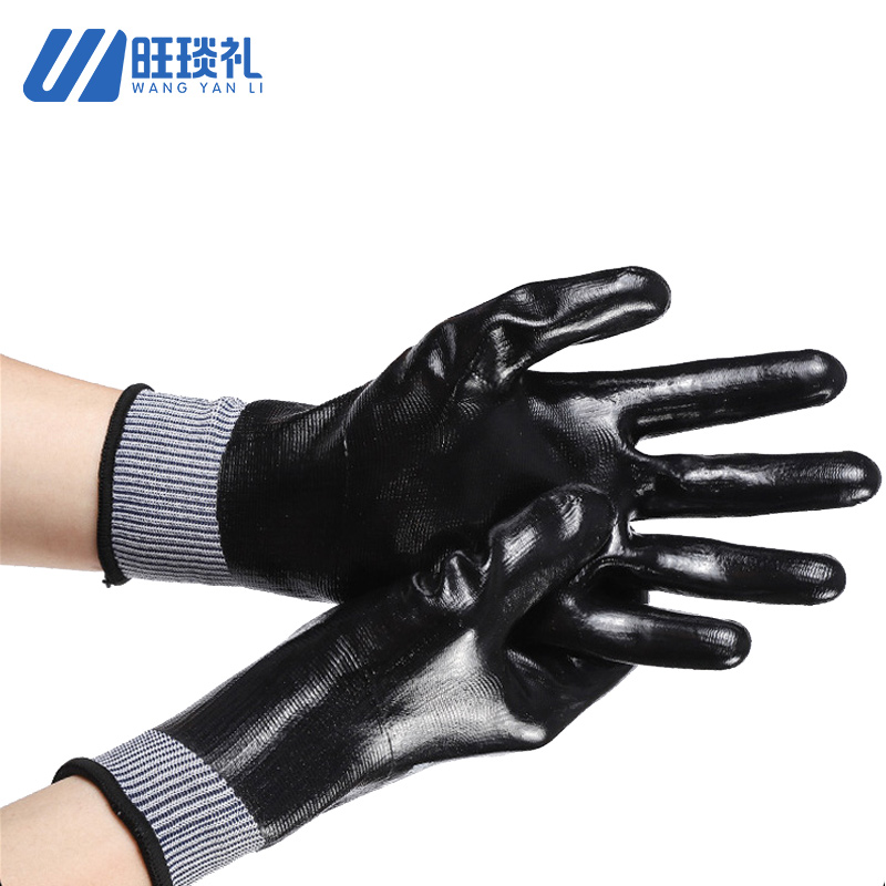 旺琰礼 耐油防水全胶手套 均码/双高清大图
