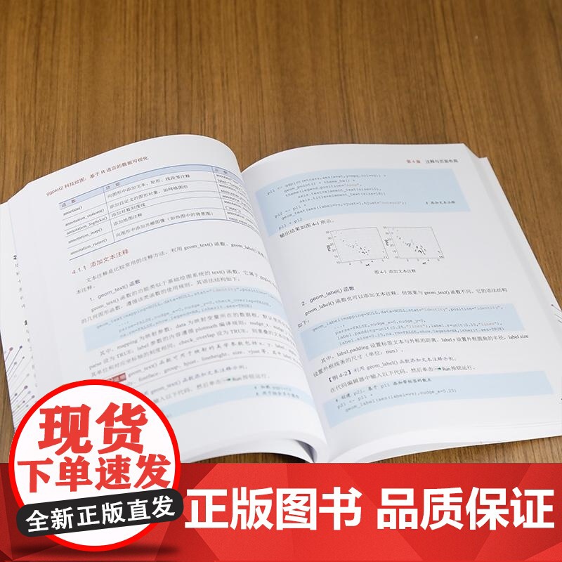 [正版新书]ggplot2科技绘图 基于R语言的数据可视化 芯智 赵志国 清华大学出版社 ggplot2 R语言数高清大图