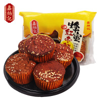 [鑫炳记]蜂蜜枣糕220g*1袋 山西特产小吃早餐食品传统糕点休闲零食