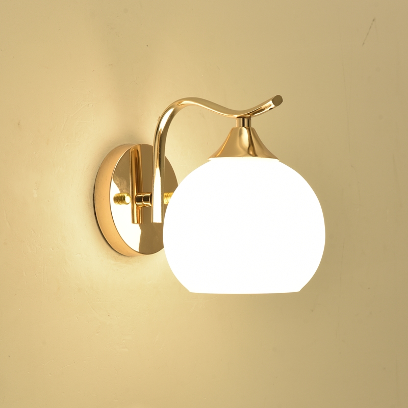 壁灯卧室床头灯具创意简约现代led林下春雪客厅电视背景墙过道楼梯墙