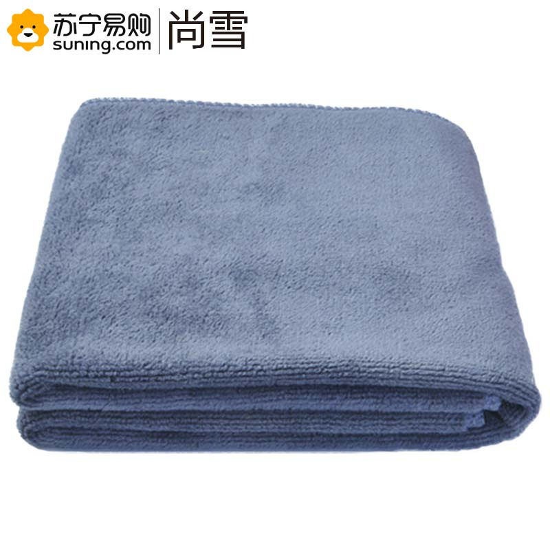 尚雪 超细纤维清洁方巾81663 30*30CM 灰色 2条装