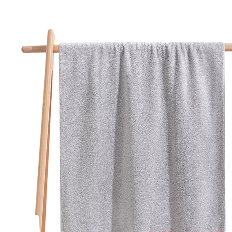 全棉时代长绒棉毛圈抗菌浴巾70*140cm