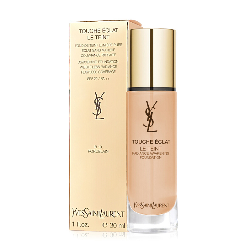 圣罗兰(YSL)YSL圣罗兰气垫粉底液底妆系列妆前乳新款超模聚焦光感粉底液B20 30ml