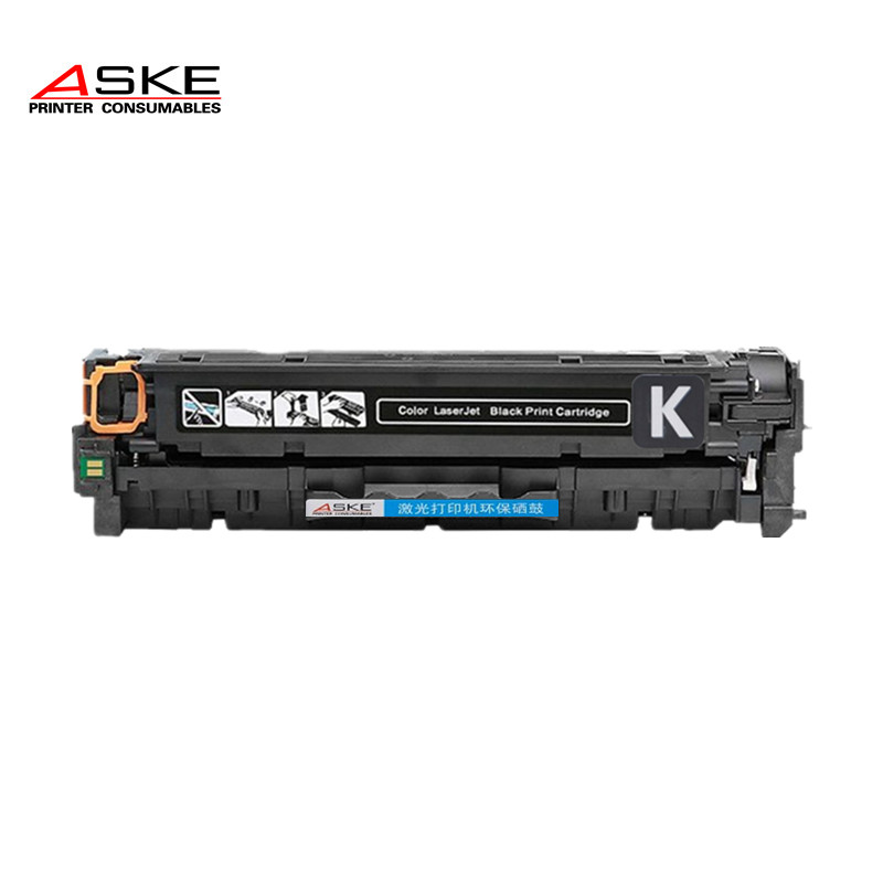ASKE PRINTER CONSUMABLES激光打印机黑色硒鼓A-CE410A高清大图