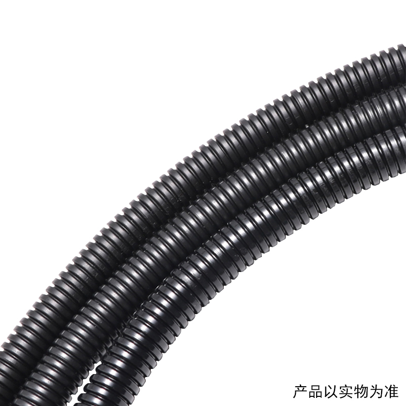 电线电缆保护套穿线软管 PE波纹管聚乙烯pe蛇皮管 塑料波纹管 AD21.2(100米）
